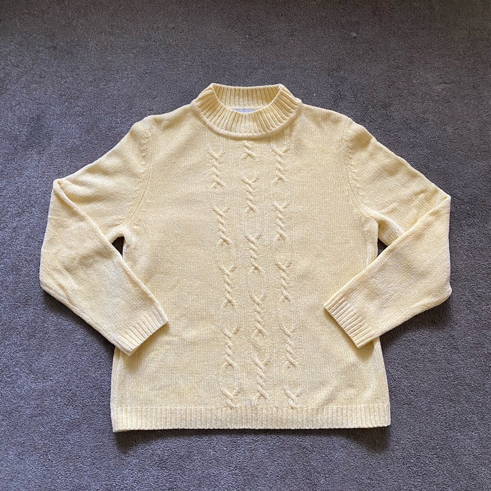 Alfred Dunner Mock Neck Sweater